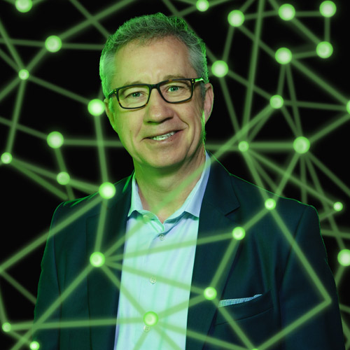 Bild Jan Ditgen – Porträt grün