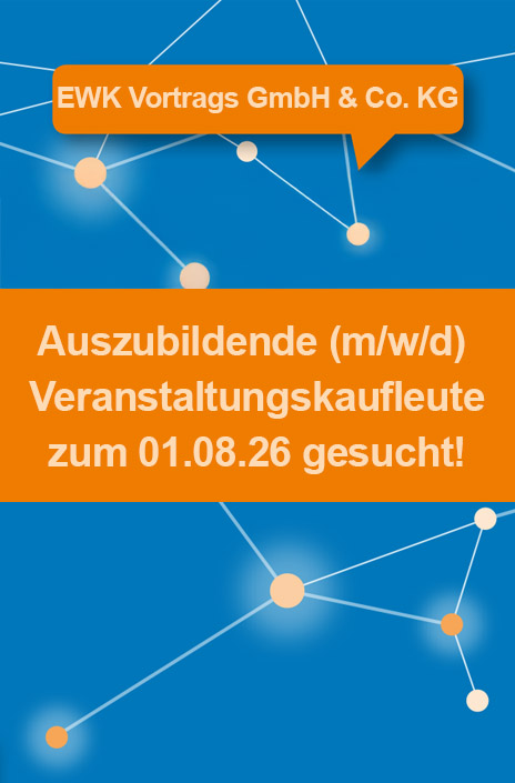 Auszubildende Veranstaltungskaufleute bei der EWK Vortrags GmbH & Co. KG