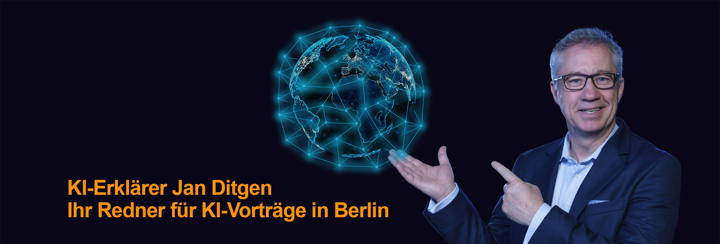 KI-Keynote-Speaker Jan Ditgen in Berlin