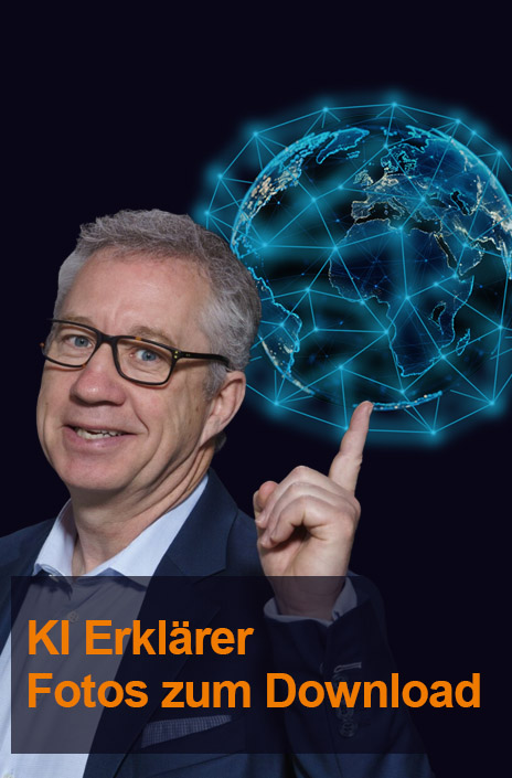 Bilder zum Download von Jens Wegmann, dem KI-Erklärer