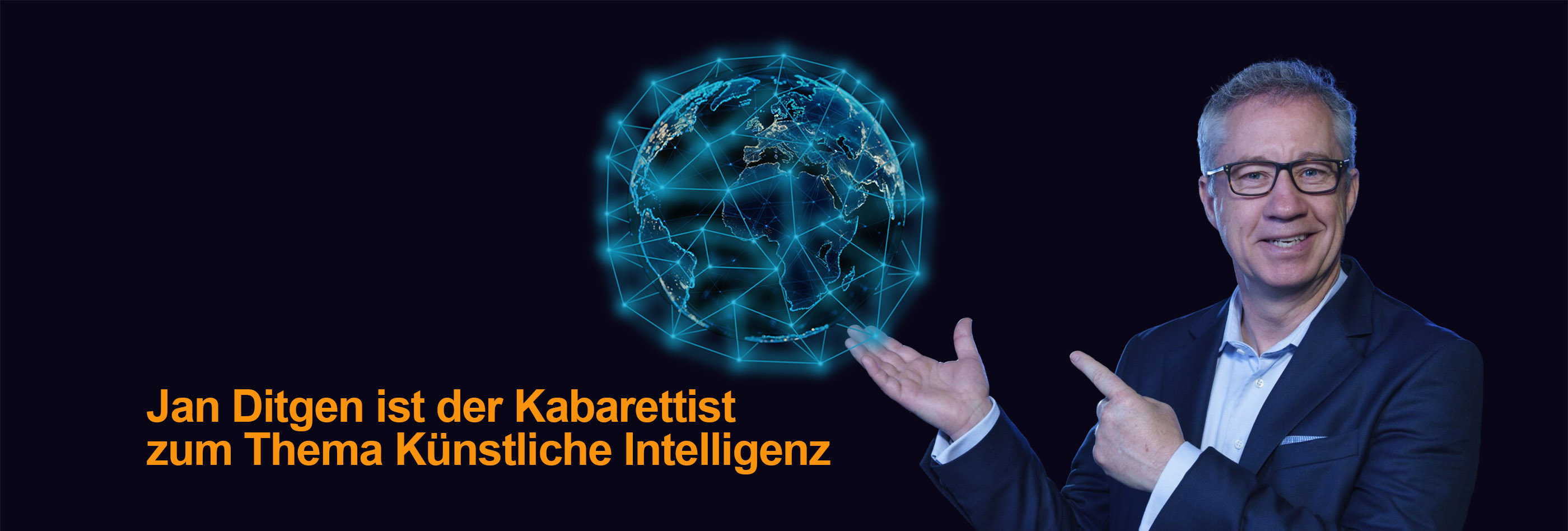 Kabarettist Jan Ditgen, der KI-Erklärer