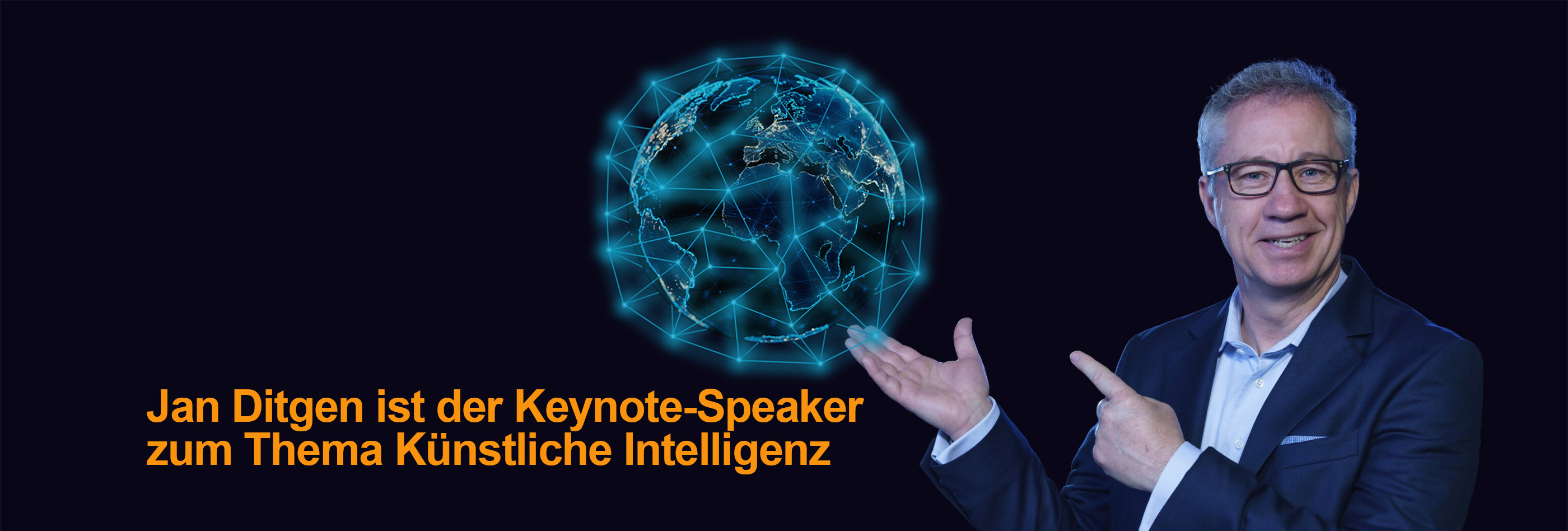 Keynote-Speaker Jan Ditgen, der KI-Erklärer