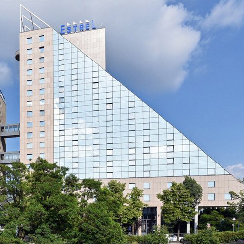 Location in Berlin: Estrel Hotel für KI-Redner